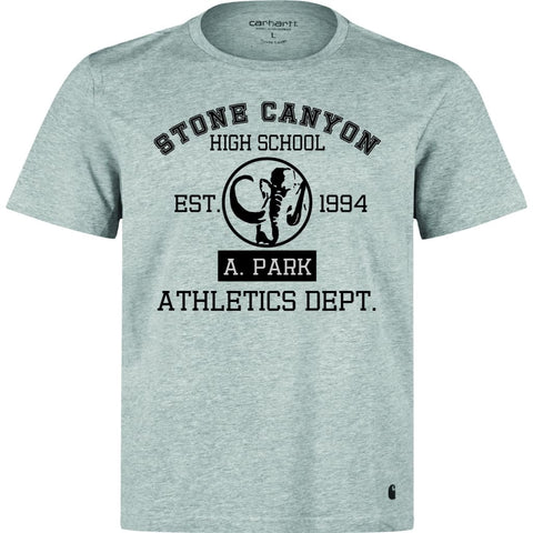 Official "Adam Park" Stone Canyon Athletic Dept. Tee Athletic Grey/Black