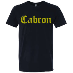 SUCIOWEAR OFFICIAL “Cabron” Next Level Tee Gold Foil or Matte Gold/Black - T-shirt
