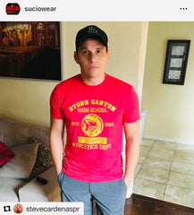 OFFICIAL 'ROCKY DESANTOS" STONE CANYON VINTAGE POWER RANGER TEE