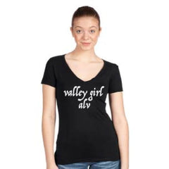 SUCIOWEAR OFFICIAL VALLEY GIRL ALV NEXT LEVEL TEES/TANKS/VNECKS PINK/BLACK WHITE/BLACK - T-shirt