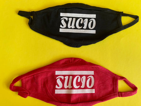 SUCIOWEAR OFFICIAL "SUCIO" Next Level Masks/Multiple Colors