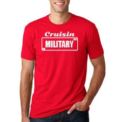 SUCIOWEAR OFFICIAL ’CRUISIN MILITARY DRIVE Next Level Tees/Tanks Multiple Colors - Apparel & Accessories