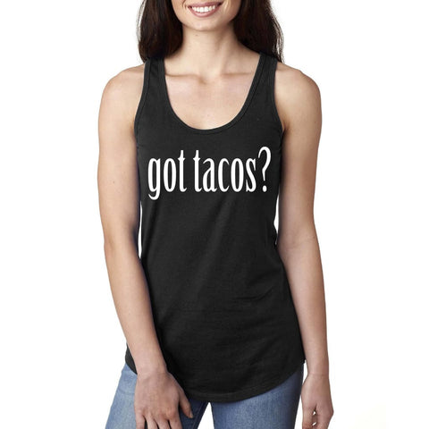 SUCIOWEAR OFFICIAL “GOT TACOS” Next Level Ladies Vneck/ Tank Top