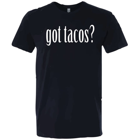 SUCIOWEAR OFFICIAL “GOT TACOS” Unisex Next Level Tee  Black/White