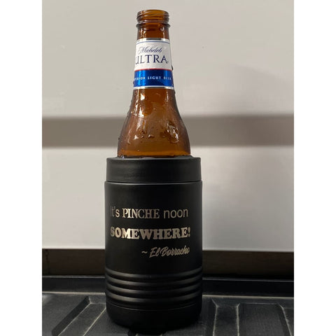 SUCIOWEAR OFFICIAL ?Its Pinche Noon Somewhere" Polar Camel Koozie