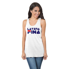 SUCIOWEAR OFFICIAL Latina Fina Next Level Racerback Tanks Multiple Colors - Tank Top