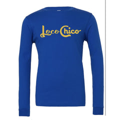 SUCIOWEAR OFFICIAL LOCO CHICO UNISEX BELLA CANVAS LONG SLEEVES TEES MULTIPLE COLORS - LONG SLEEVES