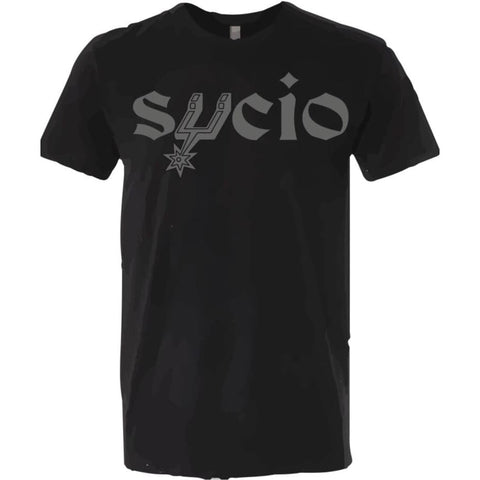 SUCIOWEAR OFFICIAL "SPURS PARODY SUCIO" Next Level Unisex Tees/Tanks Silver/Black Silver/White