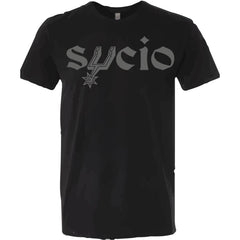 Suciowear Official Spurs Parody Sucio Next Level Unisex Tee Silver/black - T-Shirt