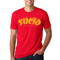 SUCIOWEAR OFFICIAL Sucio Lifestyle Flames Next Level Tees/Tanks Multiple Colors - T-shirt