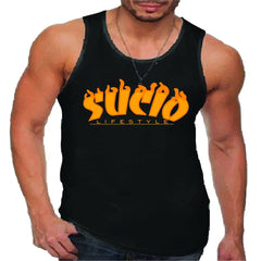 SUCIOWEAR OFFICIAL Sucio Lifestyle Flames Next Level Tees/Tanks Multiple Colors - T-shirt